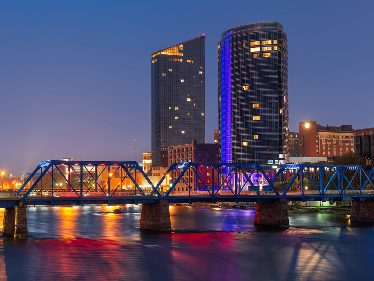 Grand Rapids, Michigan skyline