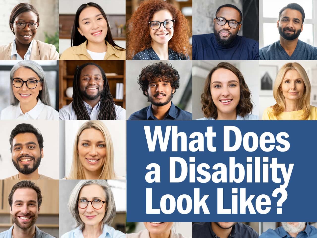 What does a disability look like