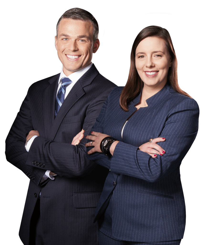 Adam Banton and Samantha Ball, Attorneys