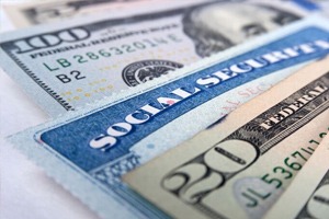 money and social security card