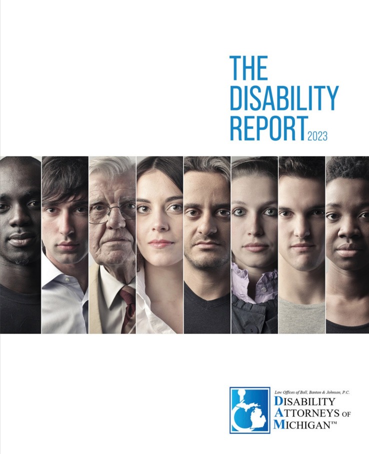 Disability Report Cover